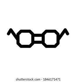 safety glasses icon or logo isolated sign symbol vector illustration - high quality black style vector icons
