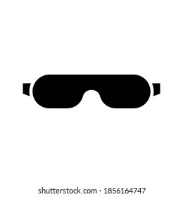 safety glasses icon. Workwear Eye Safety Equipment Design. vector illustration