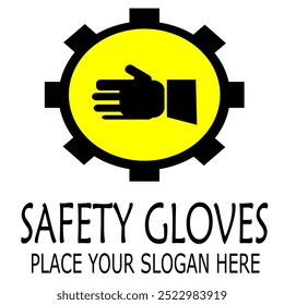 SAFETY GLOVES VEKTOR PLACE YOUR SLOGAN HERE