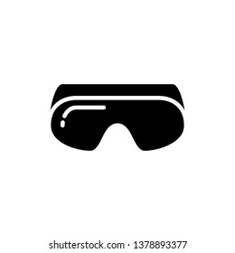 Safety Goggles glyph icon