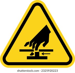 safety hand sign in vector art style
