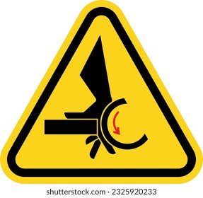 safety hand sign in vector art style