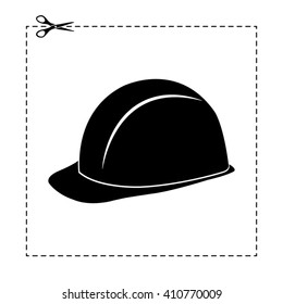 safety hard hat vector icon