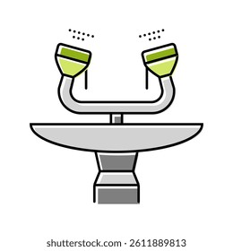 safety harness ppe protective equipment color icon vector. safety harness ppe protective equipment sign. isolated symbol illustration