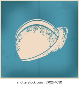 Safety hat design,grunge concept,vector