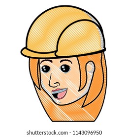 Safety helmet icon