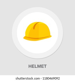 safety helmet icon - construction icon - work engineer illustration - industrial equipment