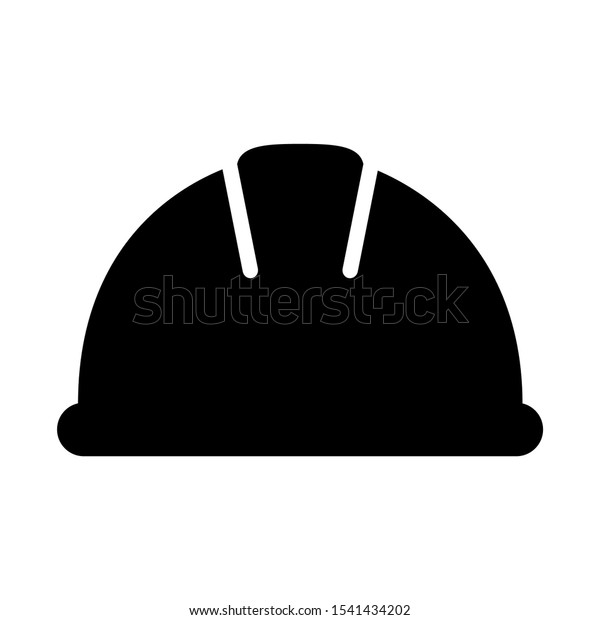 Safety Helmet Icon Design Construction Helmet Stock Vector Royalty Free 1541434202