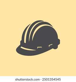 Safety Helmet icon silhouette illustration artwork