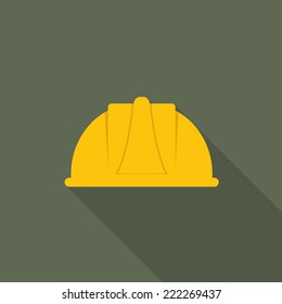 Safety helmet icon - Vector