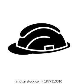 Safety helmet icon vector design template