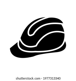 Safety helmet icon vector design template