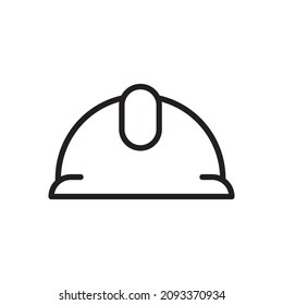 safety helmet icon vector design templates white on background