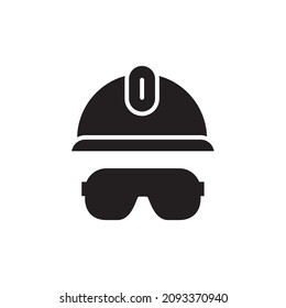 safety helmet icon vector design templates white on background
