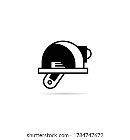 safety helmet icon vector illustration