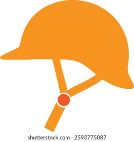 Safety Helmet Icon vector silhouette
