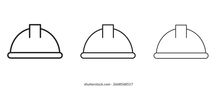 Schutzhelm-Symbol für Website oder Apps Elemente, Logo. Pixel-Vektorgrafiken