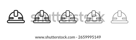 Safety helmet icon for your web site design, logo, app, UI.