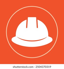 Safety helmet trendy icon inventive abstract vector illustration colorful artwork beautiful design.eps