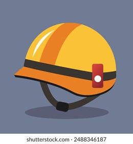 Safety Helmet vector art illustration