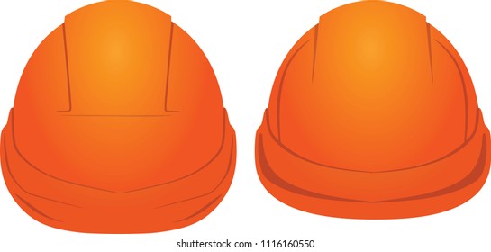 Safety helmet. vector illustration