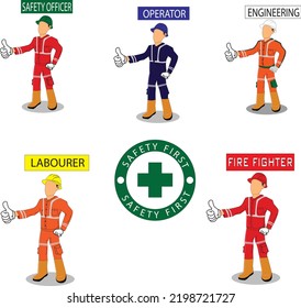 Safety helmet vector ilustration good for sharing knowledge of kind safety helmet department as banner, presentation etc. 