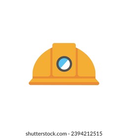 Safety helmet for workers vector icon illustration