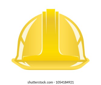 safety helmet, yellow color 