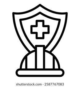 Safety Icon Element For Design