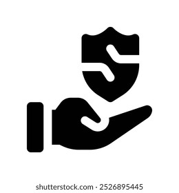 safety icon. vector glyph icon for your website, mobile, presentation, and logo design.