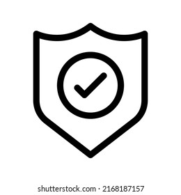 Icono de seguridad Ilustración de diseño de símbolo de vector