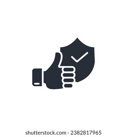 safety icon. vector.Editable stroke.linear style sign for use web design,logo.Symbol illustration.