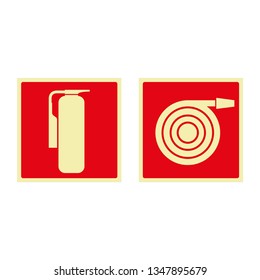 Safety icons set