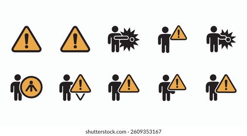 Safety Icons  Warning Signs and People