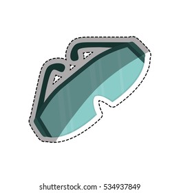 Safety industrial glasses icon vector illustration graphic design