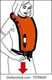 Safety instruction, safety card