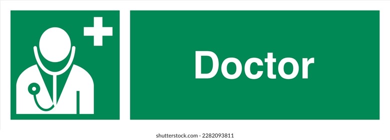 Safety ISO Registered Emergency Safe Condition Landscape Signs Doctor.eps
