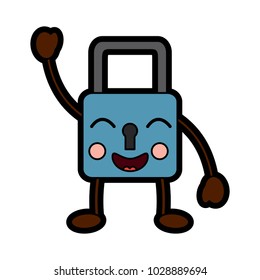 safety lock happy emoji icon image 