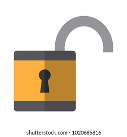 safety lock icon image 