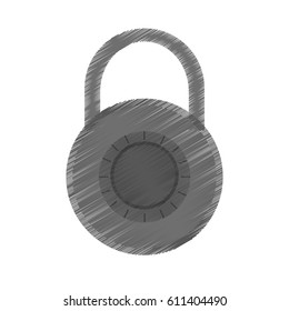safety lock icon image 