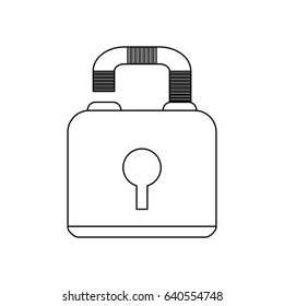 safety lock icon image 