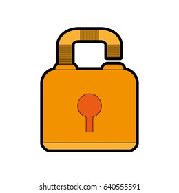 safety lock icon image 