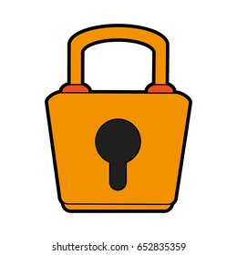 safety lock icon image 