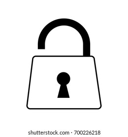 safety lock icon image 