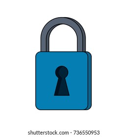 safety lock icon image 