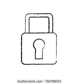 safety lock icon image 