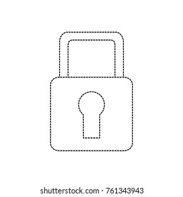 safety lock icon image 
