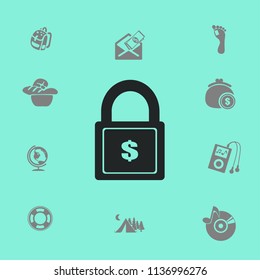 safety lock vector illustration