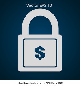 safety lock vector illustration