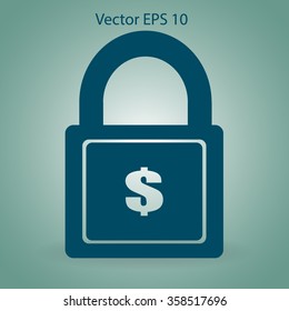 safety lock vector illustration